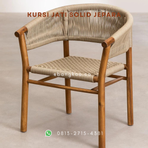 Kursi Makan Jati Rope
