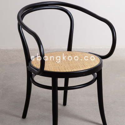 Kursi Makan Jati Lengkung