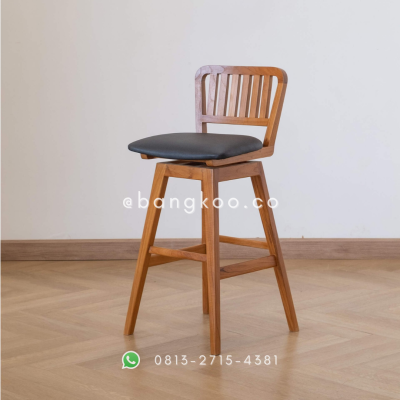 Kursi Bar Jati Modern