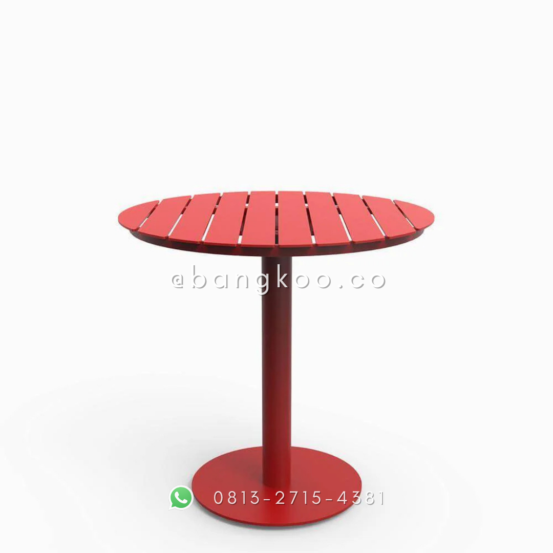Meja Bulat Outdoor Palisade
