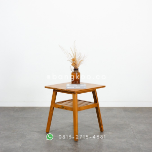 Meja Kopi Jati Kotak