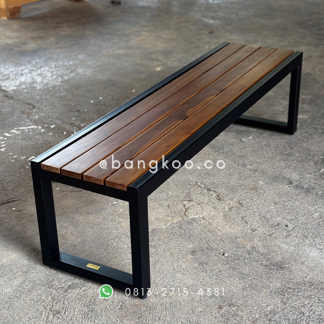 Bench Besi Jati