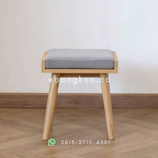 Bench Single Jati - Meja Kursi Cafe Restoran